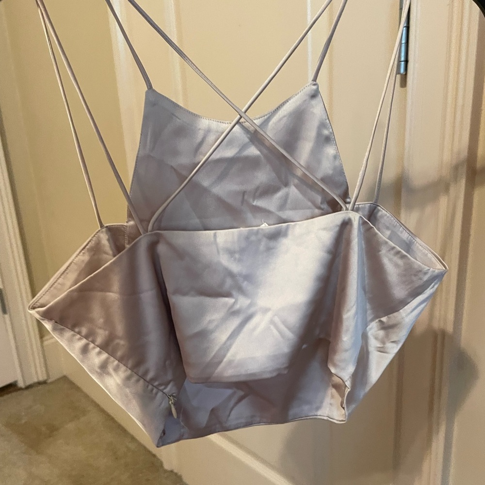 Silk Crop-top, boutique